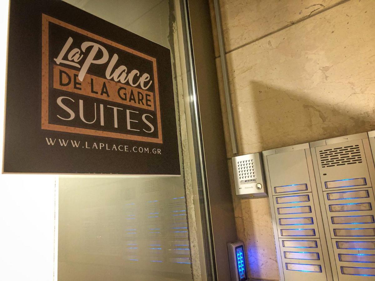 La Place De La Gare Suites - New Subway Station Thessaloniki Exterior photo